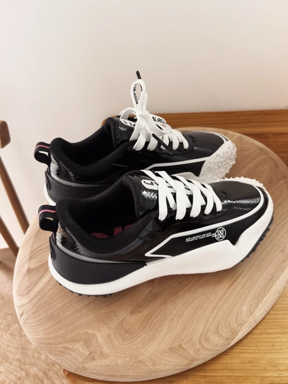 G/FORE G/18 LTD Release Black & White Golf Shoe - Picture 5 of 8